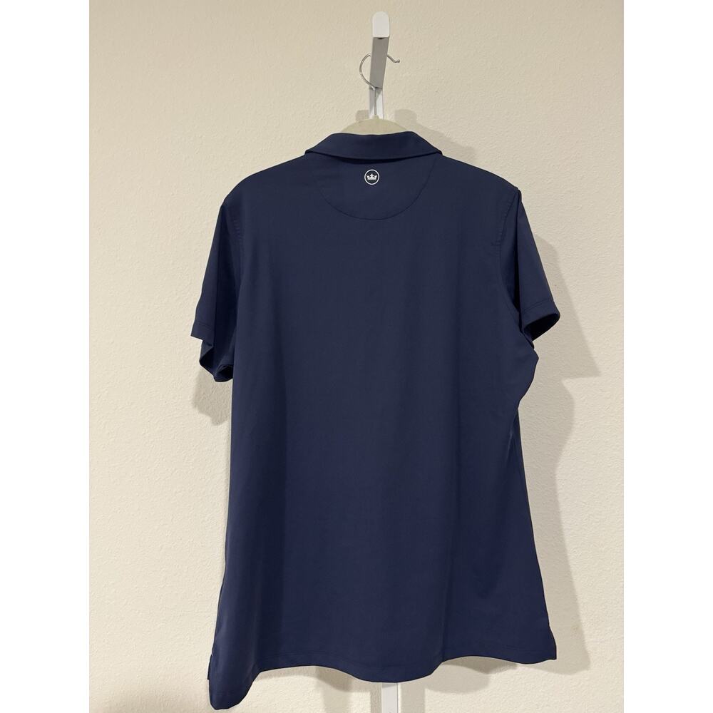 New NWT Women’s Navy Peter Millar Golf Polo MSRP $85 Sz L - Picture 7 of 9